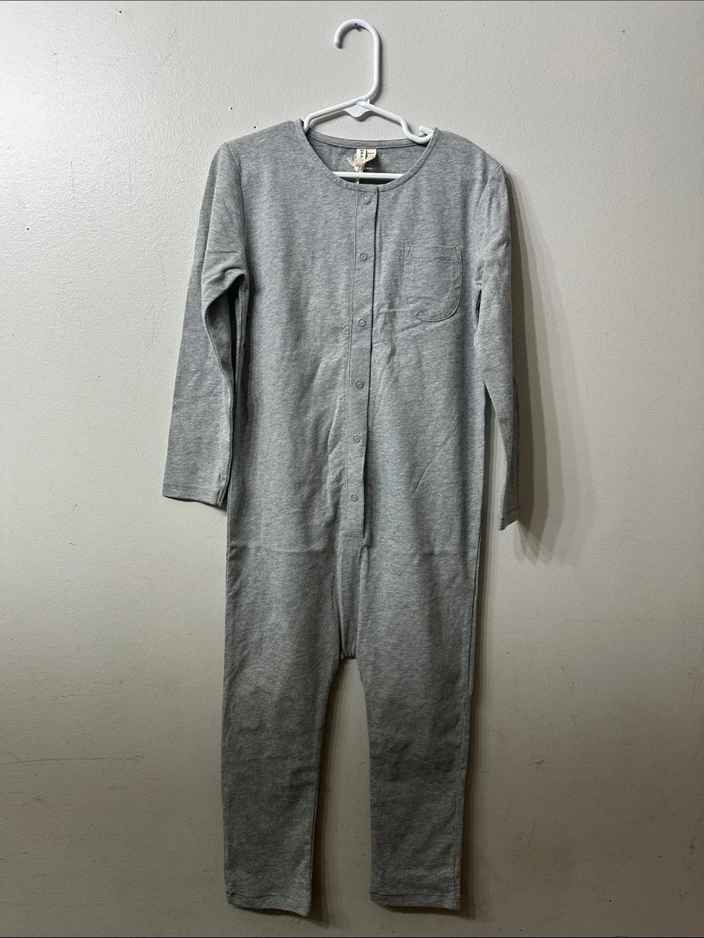 Gray Label Organic Cotton One Piece Jumpsuit Gray 3-4Y NWT